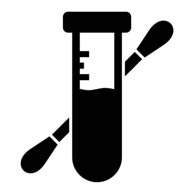 Test tüpü. Basit resimleme