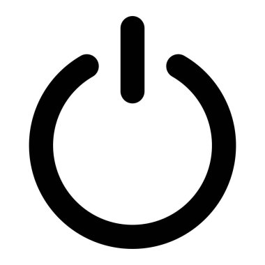 Güç. Web simgesi basit illüstrasyon