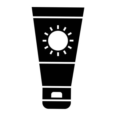 Güneş Simgesi Vektör illüstrasyonu