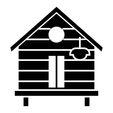 ev simgesi vektör illüstrasyonu