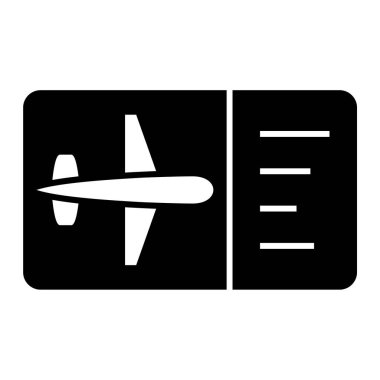 Havaalanı ikon vektör illüstrasyonu