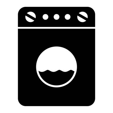 Çamaşır makinesi. Basit tasarım