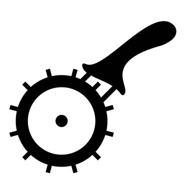 Gördüm. Web simgesi basit illüstrasyon