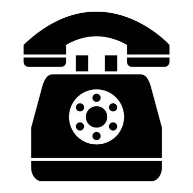 Telefon. Web simgesi basit tasarım