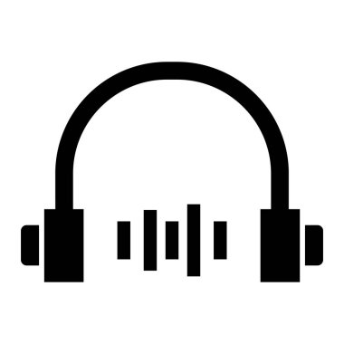 kulaklıklar vektör simgesi düzenlenebilir çizgi simgeleri ağ ve mobil için