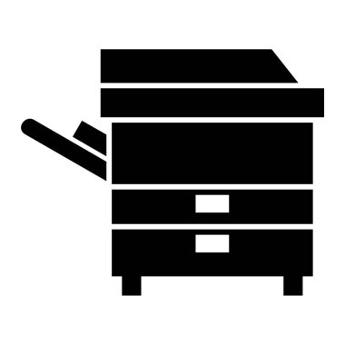 mobilya ikonu vektör illüstrasyonu