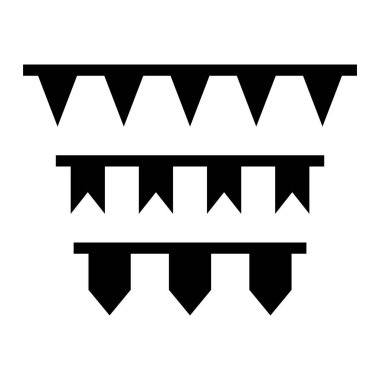 Partinin vektör illüstrasyonu ve kutlama simgesi