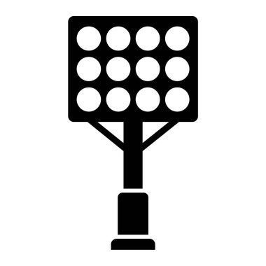 Tenis raketi ikonu. Beyaz arkaplanda golf topu vektör resimleme ana hatları