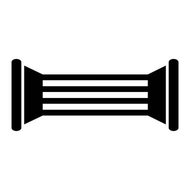 Trompet. Web simgesi basit tasarım