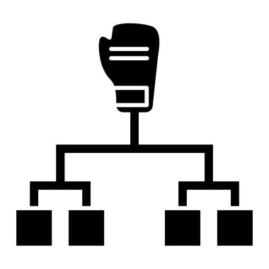 şebeke. Web simgesi basit illüstrasyon