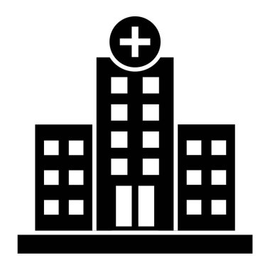 Hastane binası. Basit tasarım