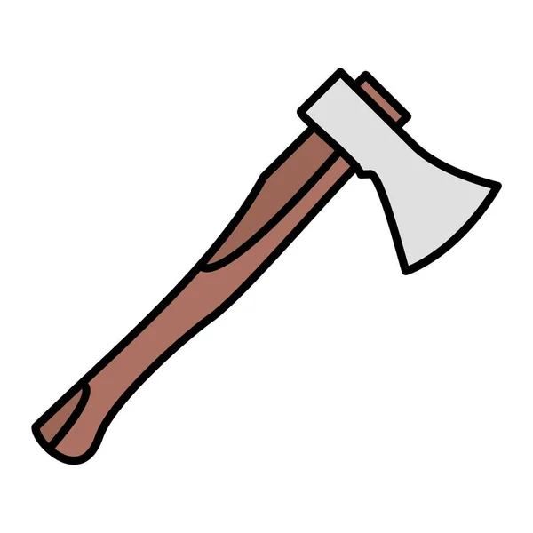 Axe Icon Vector Illustration — Stock Vector