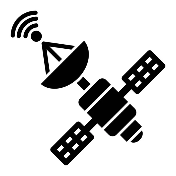 Műholdas Antenna Web Ikon — Stock Vector