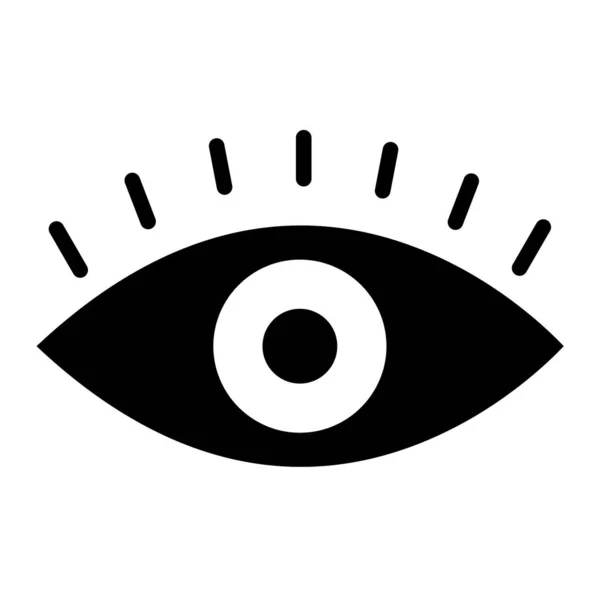 Auge Auge Web Symbol Einfache Illustration — Stockvektor