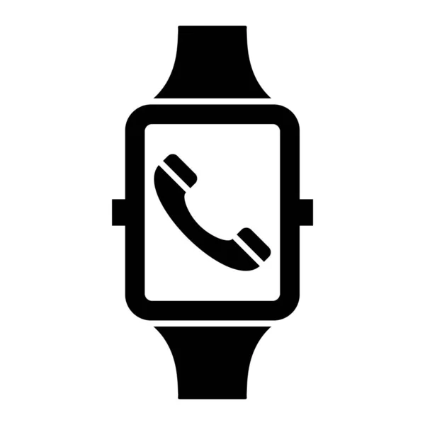 Smartwatch Smart Watch Icon White Background — Stock Vector
