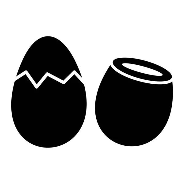 Απεικόνιση Διανύσματος Εικονιδίου Αυγού — Διανυσματικό Αρχείο