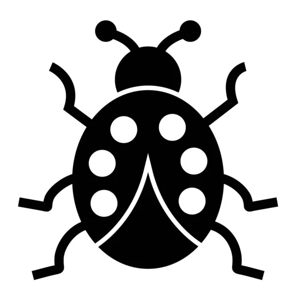 Insetto Bug Icona Illustrazione Vettoriale — Vettoriale Stock