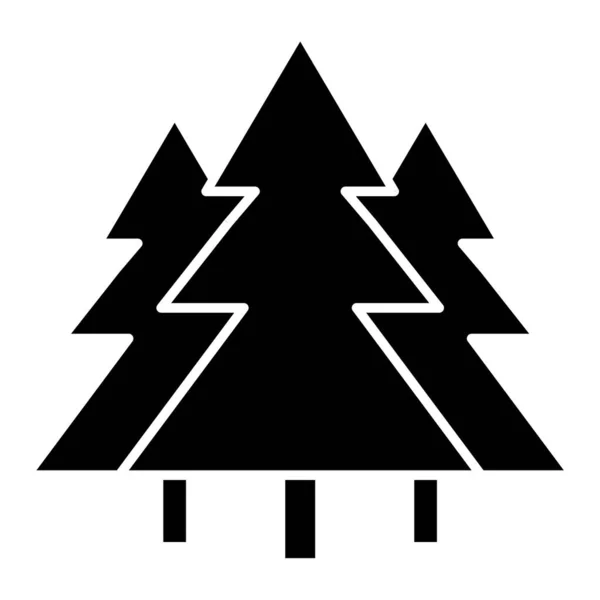Χριστουγεννιάτικο Δέντρο Απλός Σχεδιασμός — Διανυσματικό Αρχείο