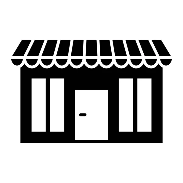 Крамниці Веб Іконка Проста Ілюстрація — стоковий вектор