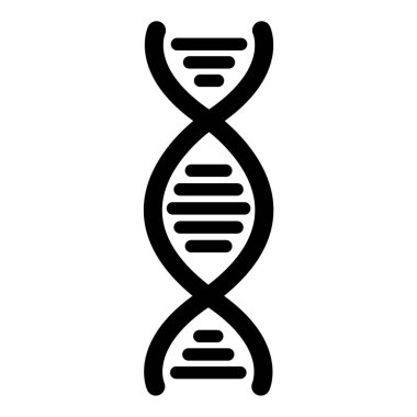 DNA simgesi vektör illüstrasyonu