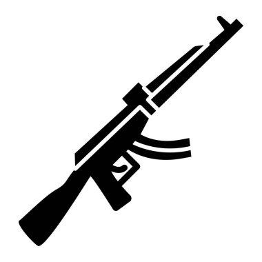 silah simge vektör çizim