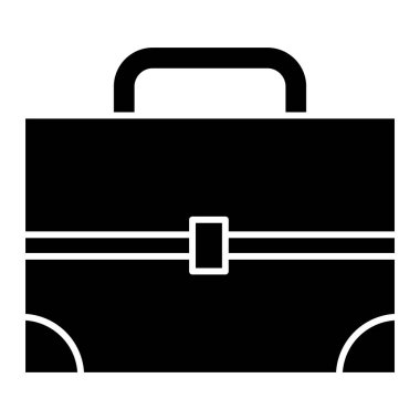 evrak çantası simgesi, vektör illüstrasyonu