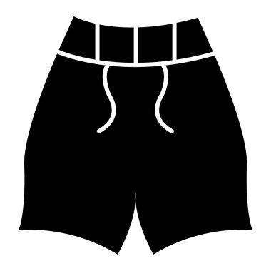 İç çamaşırı. Web simgesi basit illüstrasyon