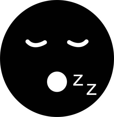 Üzgün bir yüzün vektör çizimi