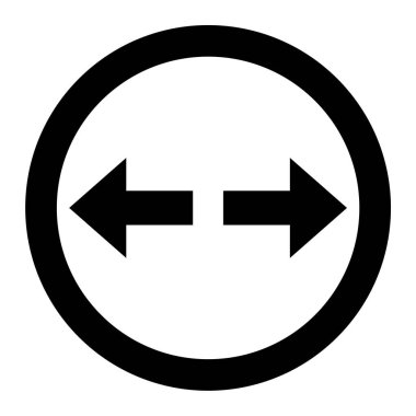 Ok. Web simgesi basit illüstrasyon