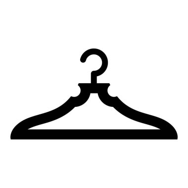 askı simgesi vektör illüstrasyonu