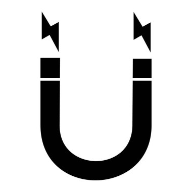 mıknatıs simgesi vektör çizimi