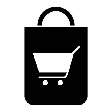 Alışveriş çantası. Basit tasarım