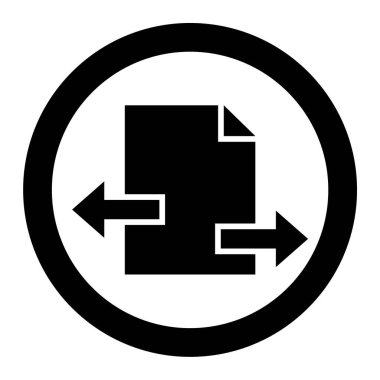 Simgeyi tazele, vektör illüstrasyonu