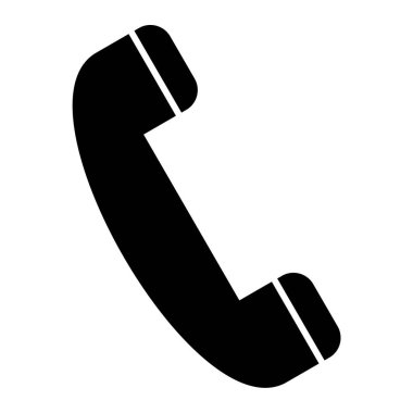 - Telefon. Web simgesi basit illüstrasyon