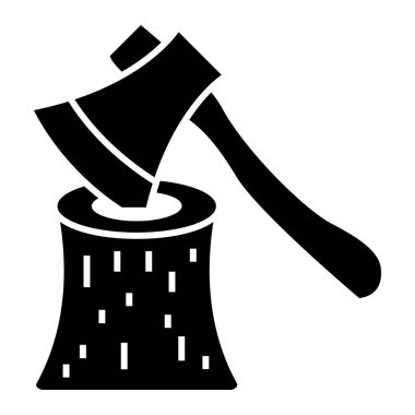 Balta. Web simgesi basit illüstrasyon