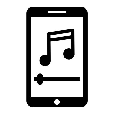 cep telefonu ikonu vektör illüstrasyonu