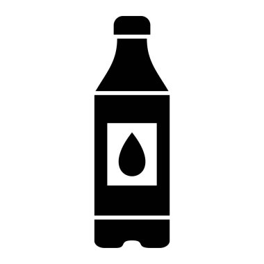 Şişe. Web simgesi basit tasarım