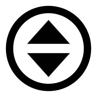 ok simgesinin vektör illüstrasyonu