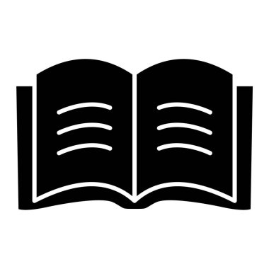 kitap simgesi vektör illüstrasyonu