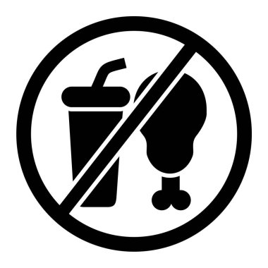 Yiyecek ikonu yok. Beyaz arkaplanda izole edilmiş web tasarımı için hiçbir bira vektör simgesi yok