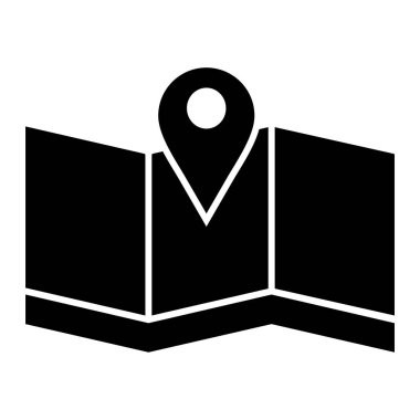 Harita iğnesi. Basit tasarım