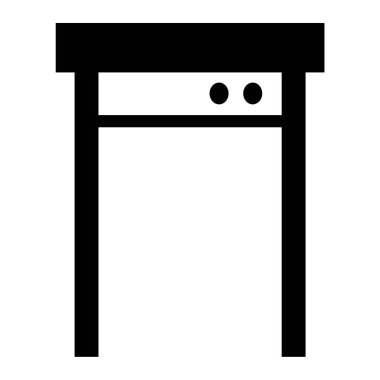 Mutfak. Web simgesi basit illüstrasyon