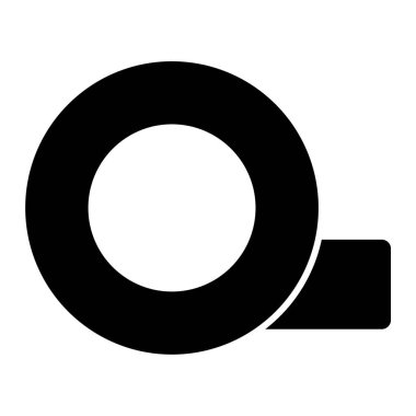 Teyp. Web simgesi basit illüstrasyon