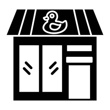 Ev. Web simgesi basit illüstrasyon