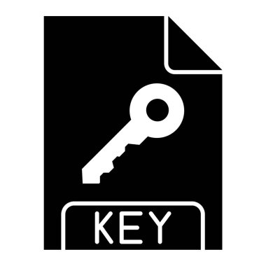 dosya biçimi simgesi, vektör illüstrasyonu