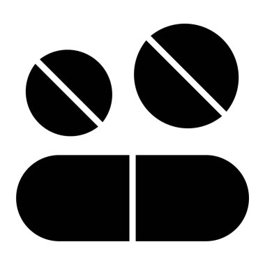 Haplar. Web simgesi basit illüstrasyon