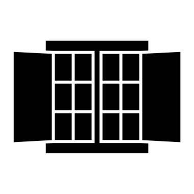 Ev binası ikonu. vektör illüstrasyonu