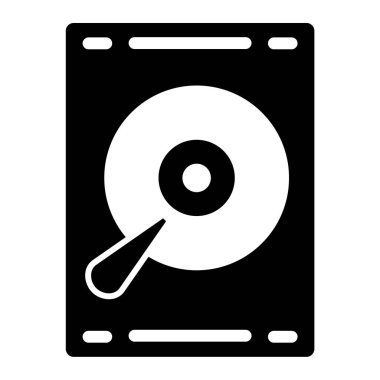 CD mi? Web simgesi basit tasarım