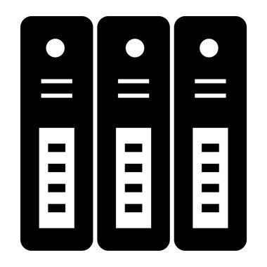 veritabanı. Web simgesi basit illüstrasyon