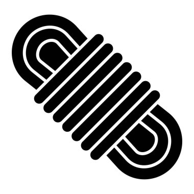 Modern siyah simgenin vektör illüstrasyonu